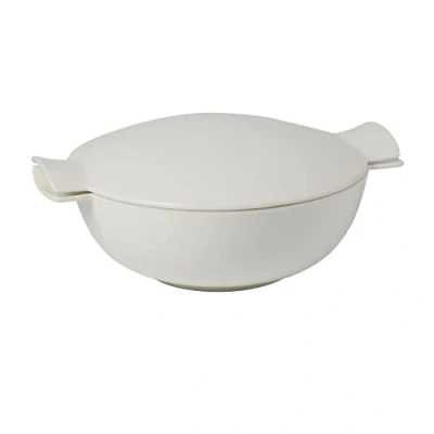 Afbeelding van Villeroy &amp; Boch Soup Passion terrine met deksel 31 cm Gebroken wit