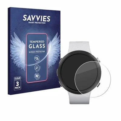 Afbeelding van Savvies Tempered Glass Screen Protector voor Garmin Swim 2 (3 Stuks) 9H Gehard Glas Scherm Beschermer