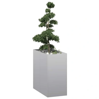 Afbeelding van Plantenbak 40x80x80 cm gegalvaniseerd staal