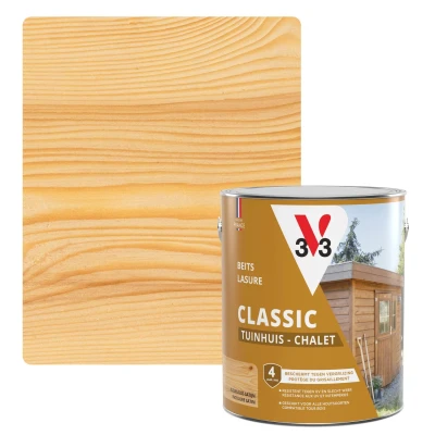 Afbeelding van V33 Lazuur Tuinhuis Kleurloos 2.5L