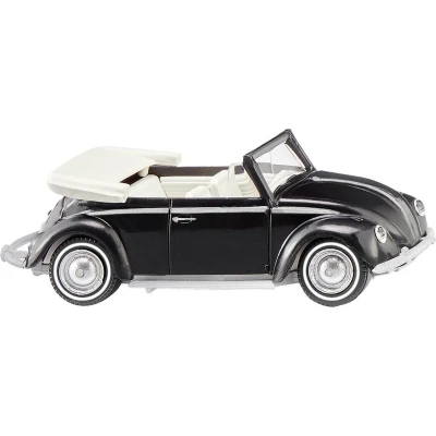 Afbeelding van Wiking 0794 06 H0 Auto Volkswagen Kever 1200 Cabrio, zwart