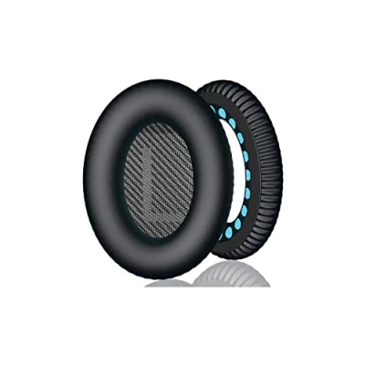 Afbeelding van INF Oorkussens voor Bose QuietComfort 15 QC2 QC25 Ae2 Ae2i Ae2w SoundTrue &amp; SoundLink hoofdtelefoon (1 paar zwart/blauw)