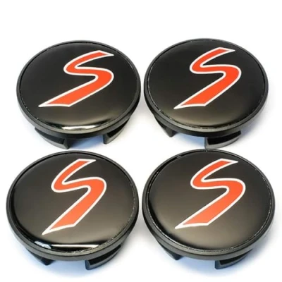 Afbeelding van 4 Stuks Naafdoppen Voor Mini Cooper 54mm,Velgdoppen Naafkappen Waterdichte Stofdichte Auto Velgdeksel Styling Accessoires
