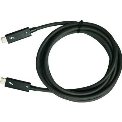 Afbeelding van QNAP CAB TBT315M 40G Thunderbolt kabel 1,5 m 40 Gbit/s Zwart