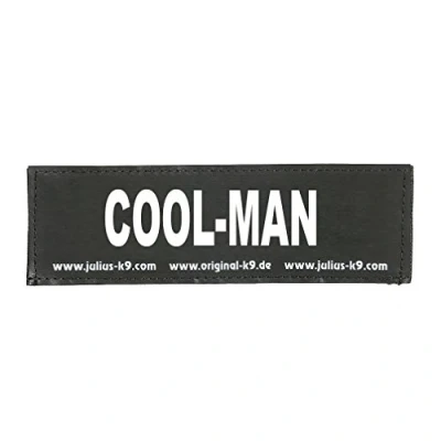 Afbeelding van Verwisselbare patches, 1 paar, COOL MAN, Maat: Baby 1, Zwart