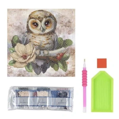 Afbeelding van Ideen mit Herz Diamond painting Wenskaart, 16 x cm, 370 g/m², inclusief envelop en gereedschap, uit met kerstroos