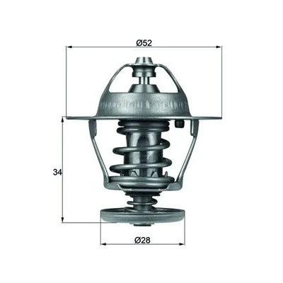 Afbeelding van Thermostaat, koelvloeistof MAHLE TX 68 88D
