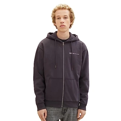 Afbeelding van TOM Tailor Sweater met rits, Maat: 38, Uni
