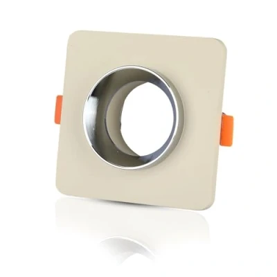 Afbeelding van V tac Inbouwspot Vt 862 Gu10 35w 10 X 4 Cm Ip20 Wit/zilver