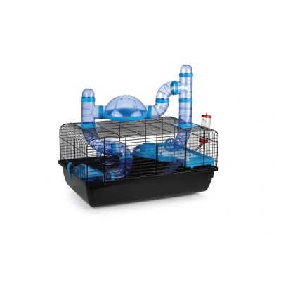 Afbeelding van Beeztees Fred Knaagdierkooi Zwart 58x38x29 cm