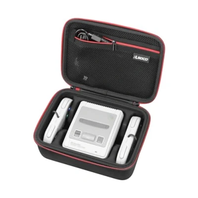 Afbeelding van RLSOCO Case Tas Hoes voor Nintendo Classic Mini: Super Entertainment System/PC Engine CoreGrafx Mini