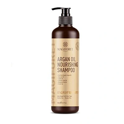 Afbeelding van Argan Oil Shampoo and Conditioner Set (2 x 16.9 Oz) MagiForet Organic &amp; Sulfate Free Volumizing Moisturizing (shampoo)