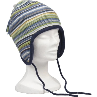 Afbeelding van P&amp;T Muts Kinderen streep Blauw 51 53