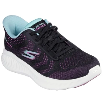 Afbeelding van Skechers Dames GO Walk Now Sneaker, Zwart, 7.5 UK, 40.5 EU