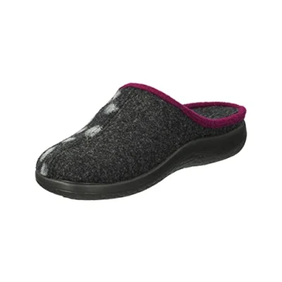 Afbeelding van Rohde 6551 pantoffels dames, grootte:42, kleur:Grijs