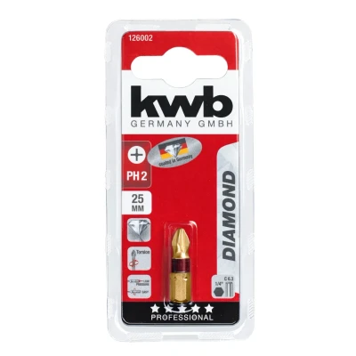 Afbeelding van KWB Bit Phillips 2 25 mm DIAMOND