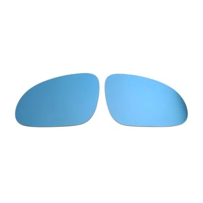 Afbeelding van Spiegelglazen links en rechts asferisch blauw set
