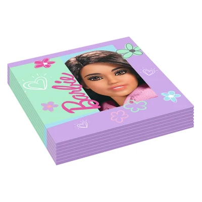 Afbeelding van Barbie Sweet Life Servetten 33x33cm Per 16 Stuks