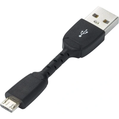 Afbeelding van Renkforce USB kabel 2.0 A stekker, micro B stekker 0.05 m Zwart RF 4260171