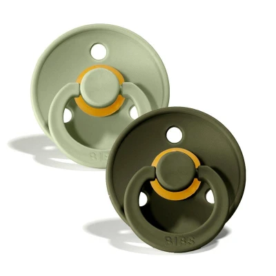 Afbeelding van Bibs Fopspeen Sage/Hunter Green 2 stuks Stage
