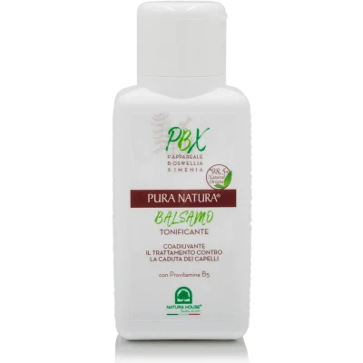Afbeelding van Pura Natura PBX Conditioner versterkt en verzorgd breekbaar haar Voorkomt Haaruitval. 250 ml.