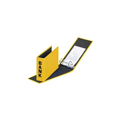 Afbeelding van Pagna ringmap (PCR) formaat 14 x 25 cm geel glans uitvoering met zwarte belettering