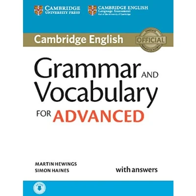 Afbeelding van Grammar and Vocabulary for Advanced Book with Answers Audio: Self Study Reference Practice