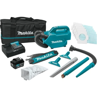 Afbeelding van Makita CL121DSM 12V Li Ion Accu stofzuiger set (1x 4,0Ah) 1300l/min 0,5L