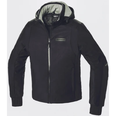 Afbeelding van Spidi Armor H2Out Motorcycle Hoodie, zwart wit, afmeting S voor man