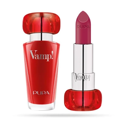 Afbeelding van Pupa Milano Vamp! Extreme Colour Lipstick 201 Black Cherry