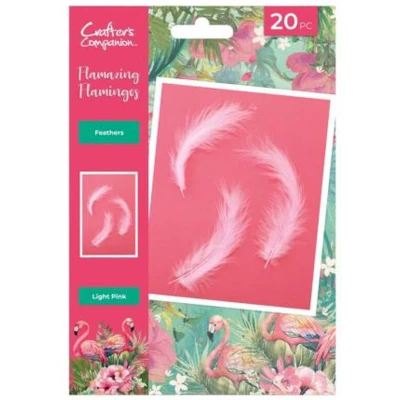 Afbeelding van CC Flamazing Flamingos Feathers 20 stuks