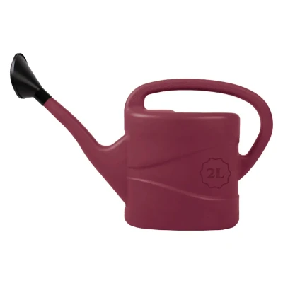 Afbeelding van Talen Tools Gieter Kunststof Met broes Wijnrood 2 liter