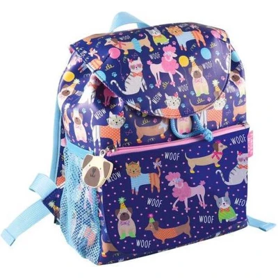 Afbeelding van Floss &amp; Rock Huisdieren peuter /kleuterrugzak 30 cm Blauw
