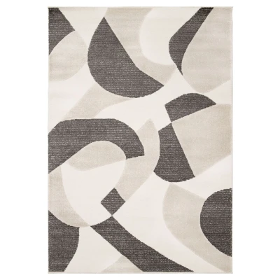 Afbeelding van Design Vloerkleed Forme Pierre Antraciet 200x290 Cm