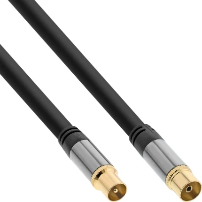 Afbeelding van InLine 4G/LTE proof 4K Ultra HD IEC (m) (v) coaxkabel / recht 10 meter