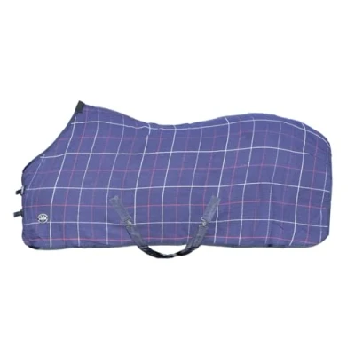 Afbeelding van Hkm Staldeken Wafelstructuur 0g Donkerblauw 165/215