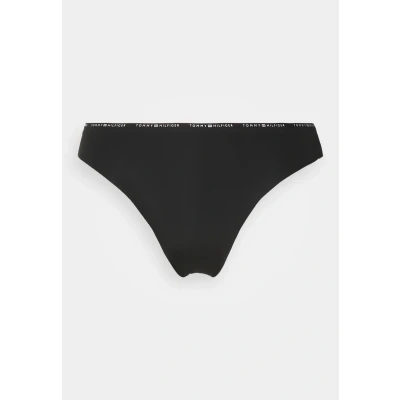 Afbeelding van Tommy Hilfiger Thong String, Dames, Maat: 38 40, Black