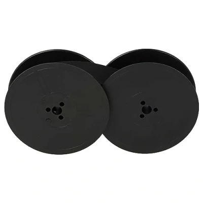 Afbeelding van vhbw Kleurlint, labeltape, compatibel met Triumph Adler Gabriele 25, 30, 3003 schrijfmachine, zwart
