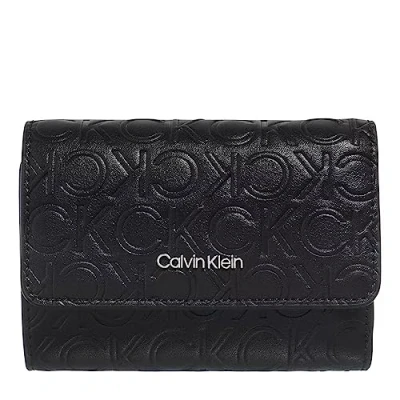 Afbeelding van Calvin Klein MUST Trifold Portemonnee, Dames, Maat: One Size, Black