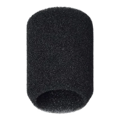 Afbeelding van Shure A85WS Zwart Schuim Voorruit voor SM85, SM86, SM87A en BETA87A BETA87C