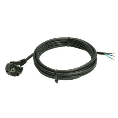 Afbeelding van as Schwabe 70802 PVC Anschlusskabel, 10m H05VV F 3G1,0, schwarz, IP20 Innenbereich