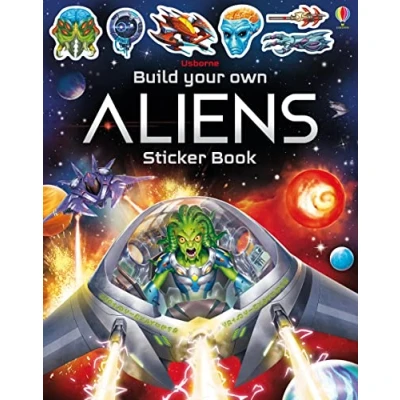Afbeelding van Build Your Own Aliens Sticker Book