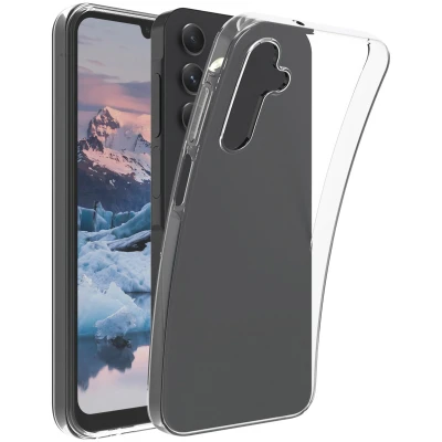 Afbeelding van Samsung Galaxy A15 (5G) Hoesje Gerecycled Siliconen en TPU (zacht) dbramante1928 Softcase/Backcover Transparant Telefoonhoesje
