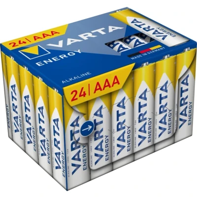Afbeelding van 16x Varta Energy AAA Cube Pack 24 stuks