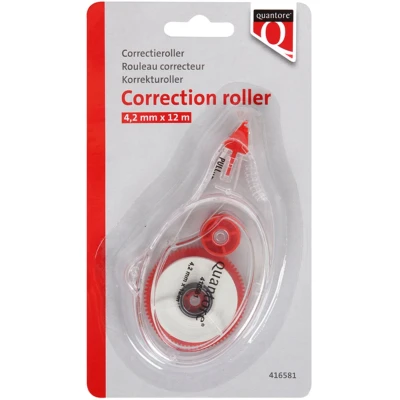 Afbeelding van Correctieroller Quantore 4.2mmx12m op Blister a 1 stuk 12 stuks