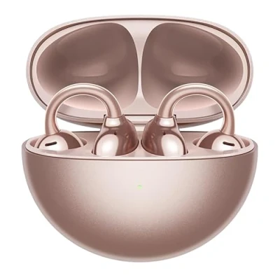 Afbeelding van HUAWEI FreeClip, C bridge Design voor draagcomfort, Innovatieve Open ear luisterervaring, Al Crystal Clear Call, Superlange batterijduur, Verbinding met twee apparaten, goud