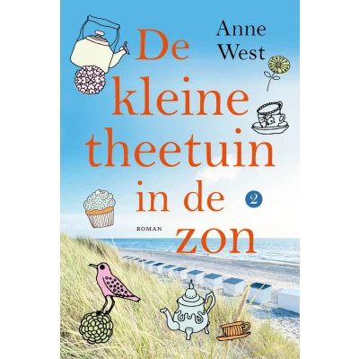 Afbeelding van de kleine theetuin in zon