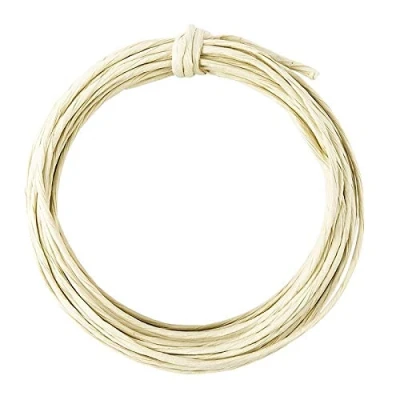 Afbeelding van Ideen mit Herz Papierdraad om te knutselen, 10 m lang, Ø 3 mm (beige)