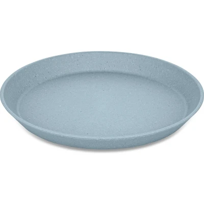 Afbeelding van Koziol Bio Circulair Connect Bord ø 21 cm Set van 4 Stuks Kunststof Blauw