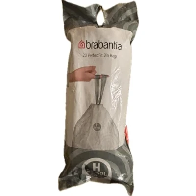 Afbeelding van Brabantia PerfectFit Afvalzak Code H 50 60L 20 Stuks